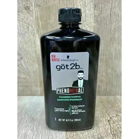 Got2b Phenomenal Thickening Shampoo Schwarzkopf  Fresh Scent 16.9 Fl Oz NEW - Picture 2 of 4